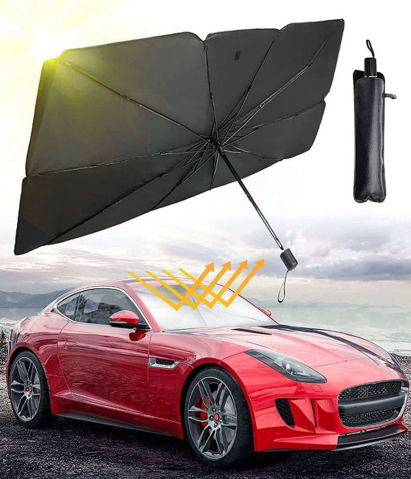 AKC pocket car umbrella